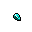 100 cyan crystal fragment